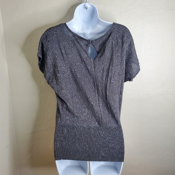 Premise Short Sleeve Sparkling Women's Small Top - Picture 3 of 8